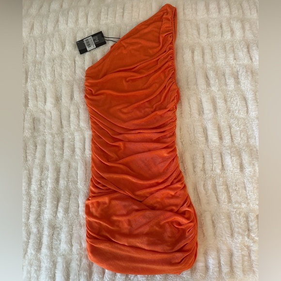 NWT Princess Polly The Goddess Mini Dress in Orange Size 6 - Picture 9 of 11